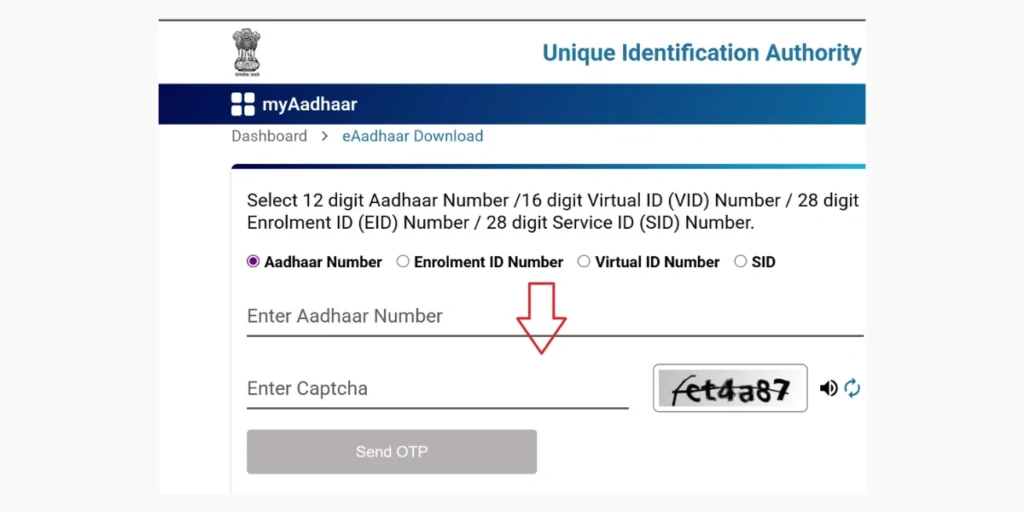 Download Aadhaar 