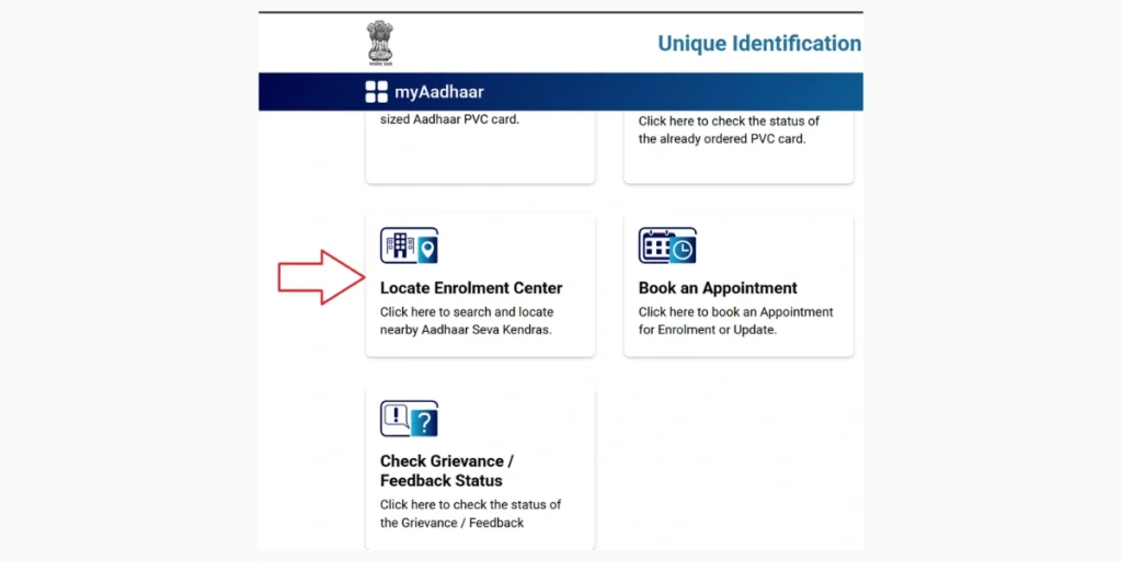 Locate Enrolment Center 